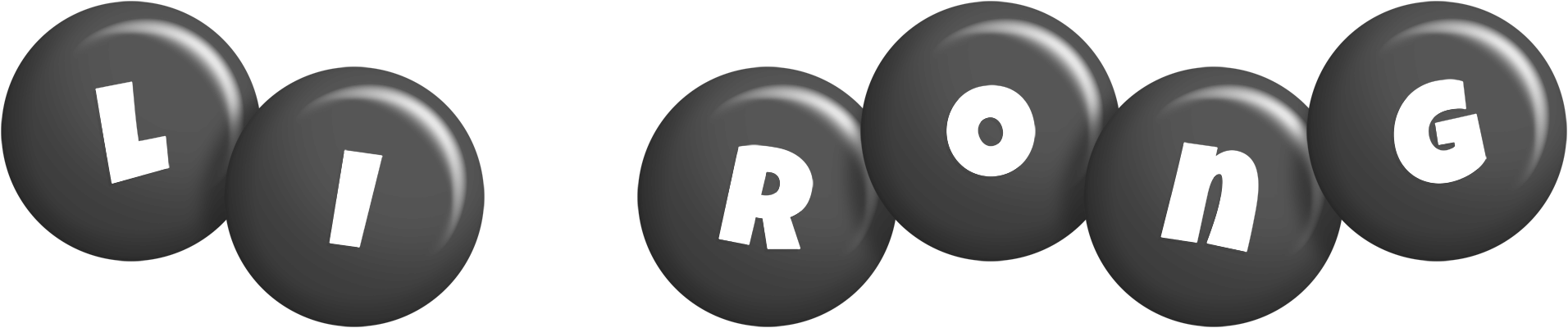Li Rong candy-black logo